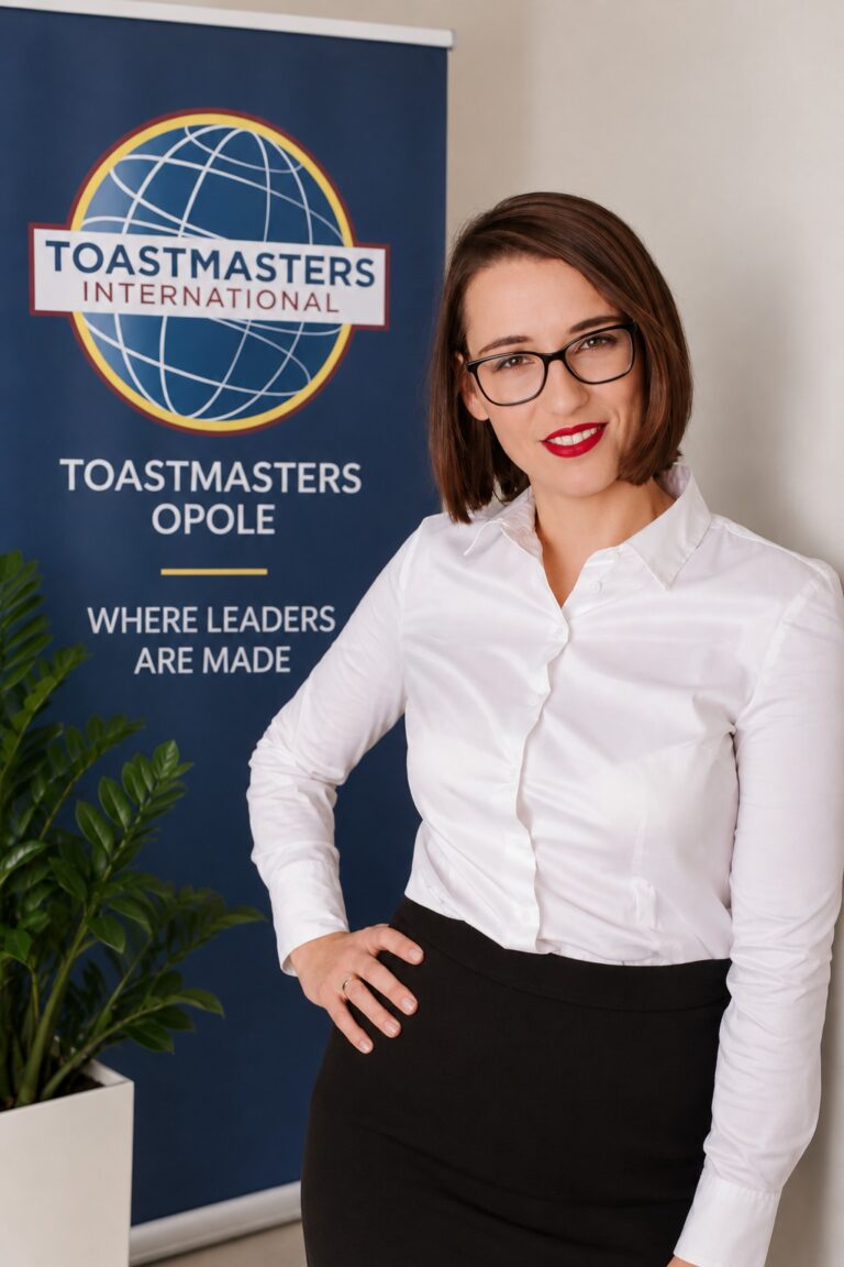 Edyta Palacz – zarząd klubu Toastmasters OPOLE