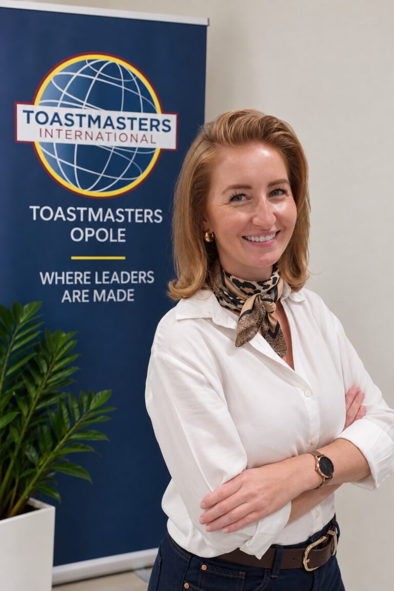 Magdalena Zubek – zarząd klubu Toastmasters OPOLE